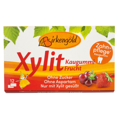 gomma da mas. Xylit alla frutta (17g)